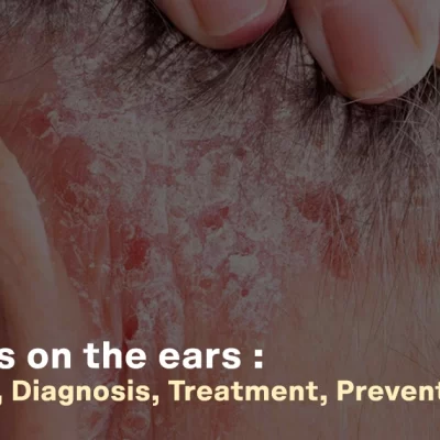 Psoriasis in the ears