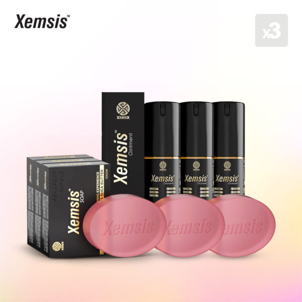 XEMSIS Ointment 30gm + Soap (Pack of 3)