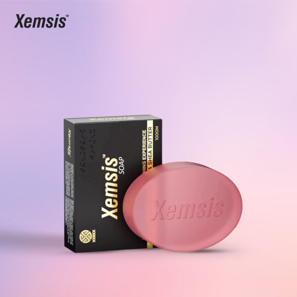 XEMSIS Soap with Red Wine Extract & Shea Butter